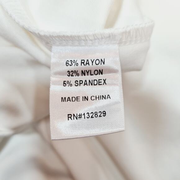 Superdown Tiasha Asymmetrical Jumpsuit in White Small - Picture 11 of 12